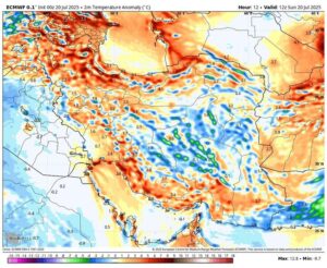 Read more about the article هشدار سازمان هواشناسی درباره تداوم گرما و وزش باد شدید تا پایان هفته