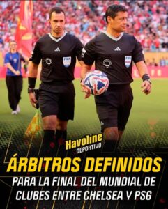 Read more about the article علیرضا فغانی داور دیدار فینال جام جهانی باشگاه‌ها میان چلسی و پاری‌سن‌ژرمن شد