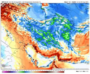 Read more about the article کاهش دمای هوا در بیشتر مناطق کشور از هفته آینده؛ تداوم گرمای شدید در غرب و جنوب ایران