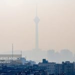 هوای تهران آلوده و در وضعیت نارنجی است