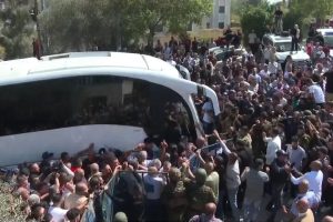 Read more about the article ورود ۱۵۴ اسیر فلسطینی آزاد شده به مصر