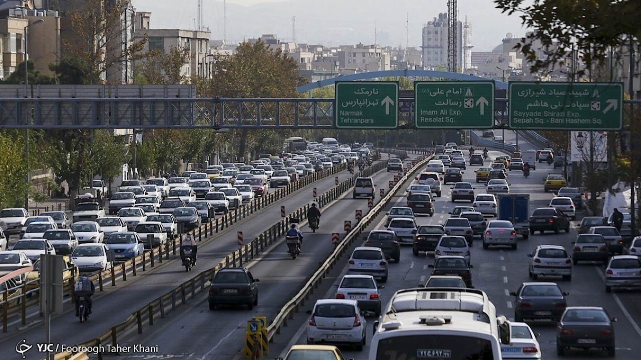 ترافیک صبحگاهی تهران