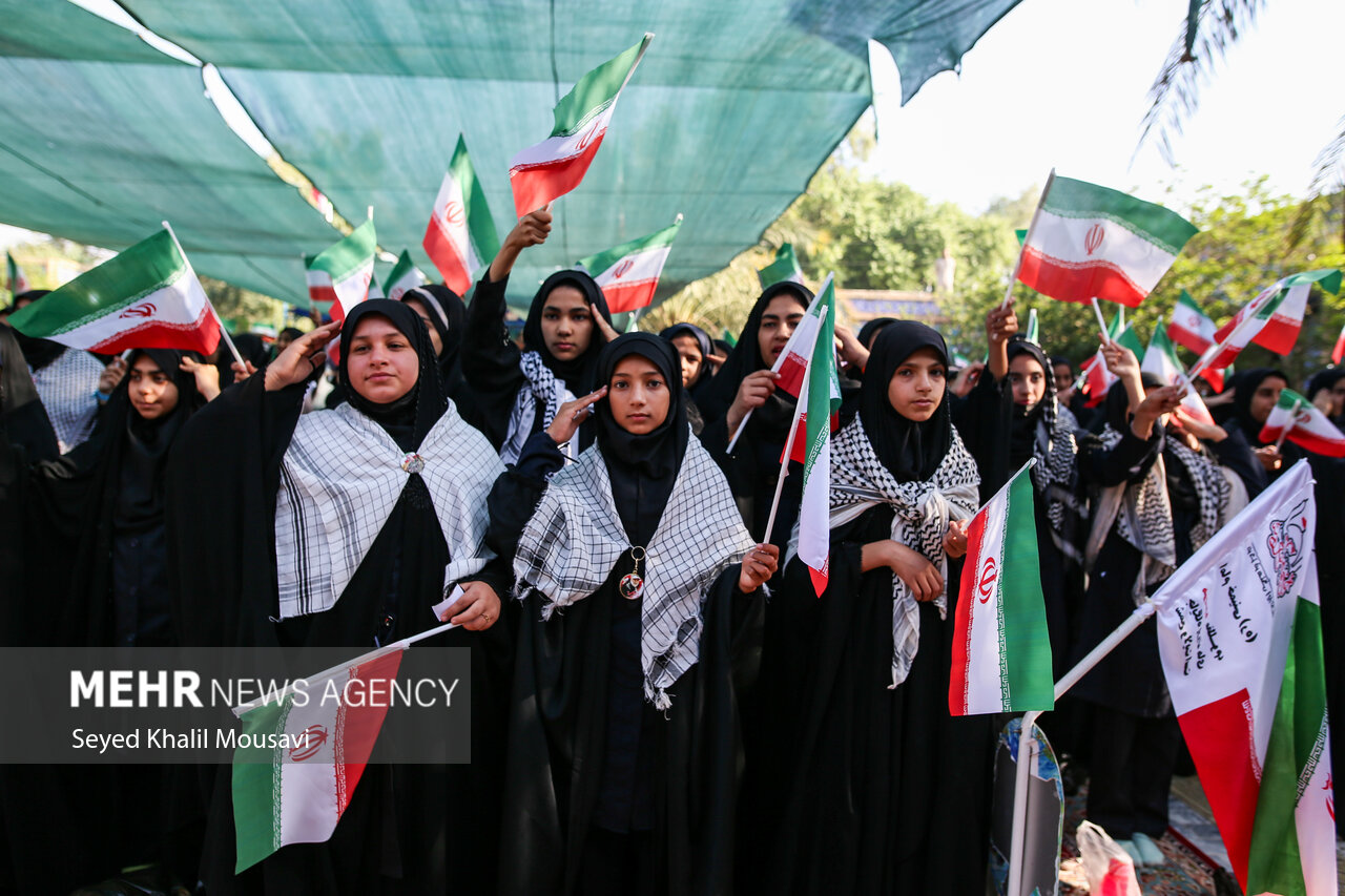 تصویر کاروان راهیان نور دانش آموزی شادگان