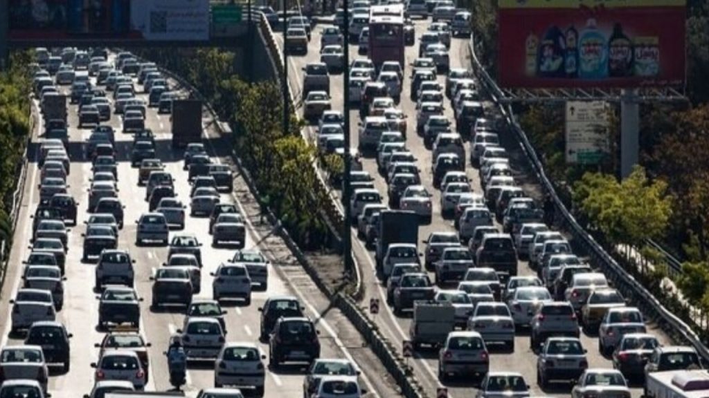 افزایش ترافیک صبحگاهی پایتخت