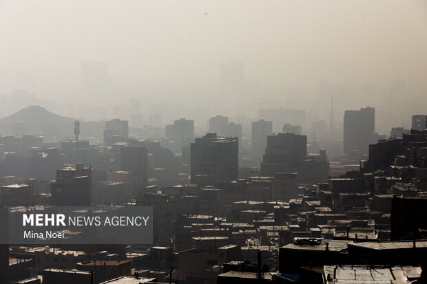 چهارمین روز متوالی آلودگی هوا در تبریز